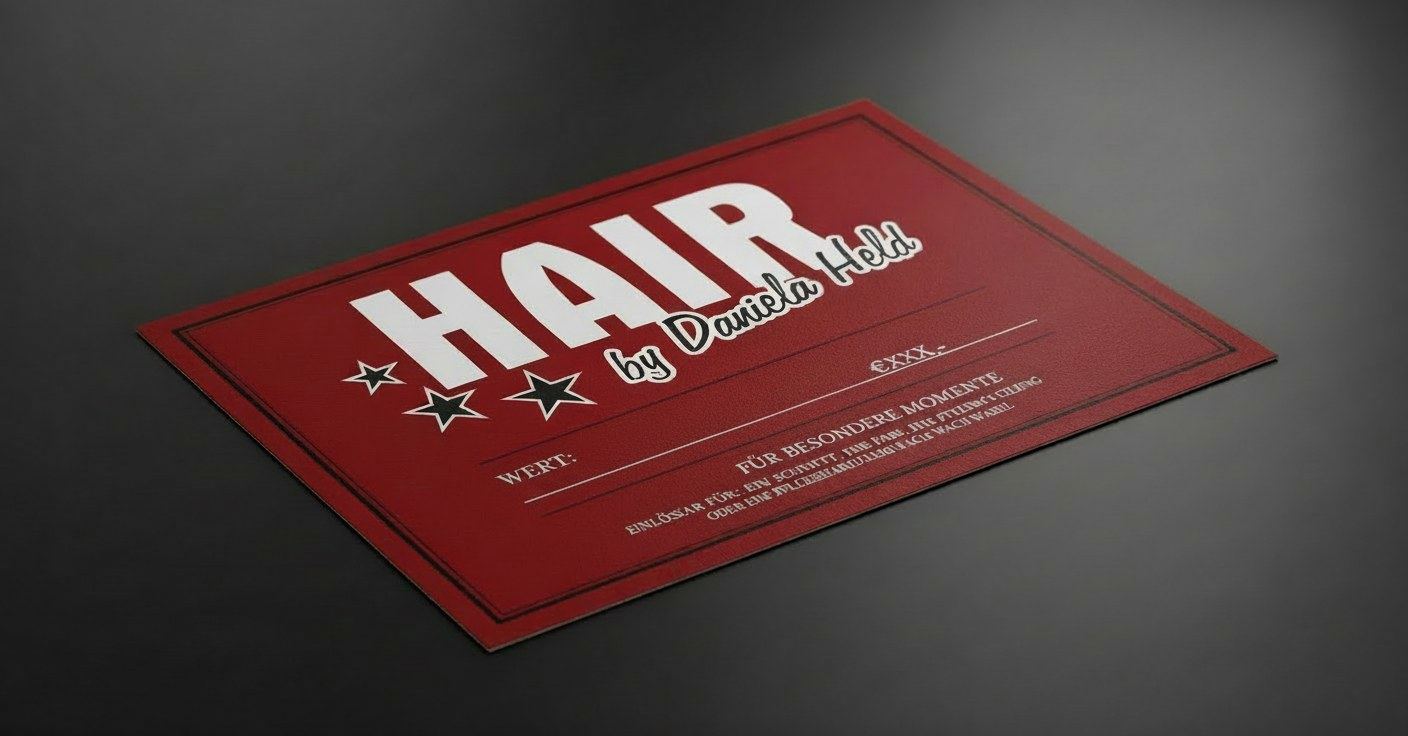Gutschein von HAIR by Daniela Held